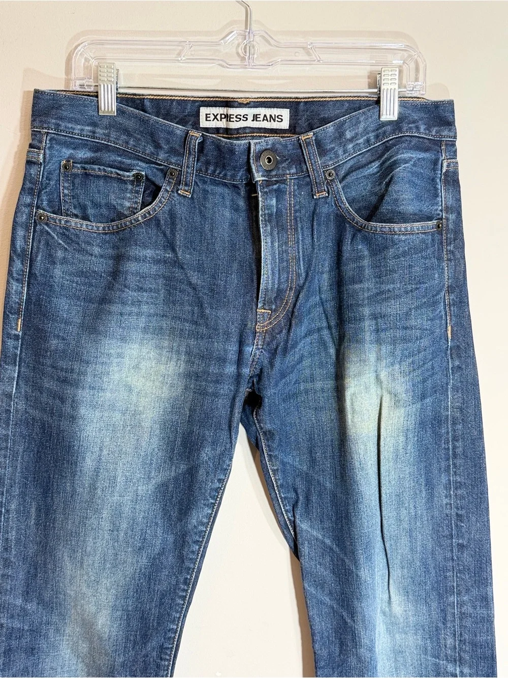 Express Rocco slim fit boot cut jeans size 32x32